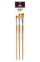 KCK PREMIUM NYLON LONG HANDLE ARTIST BRUSH - BR LH08